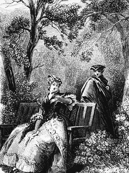 ‘Jeanne arranged for a Marie Antoniette lookalike to linger coyly in the undergrowth in the park at Versailles’