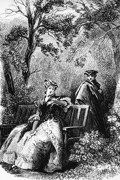 ‘Jeanne arranged for a Marie Antoniette lookalike to linger coyly in the undergrowth in the park at Versailles’