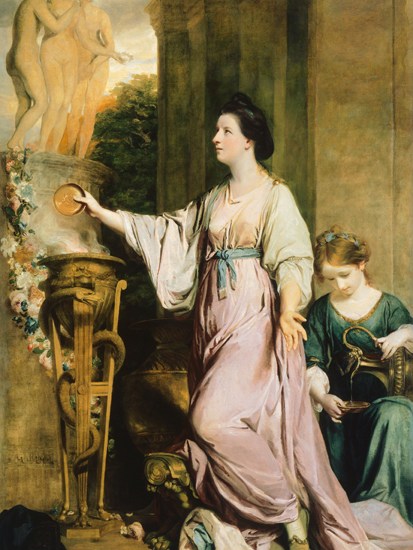 ‘Lady Sarah Bunbury Sacrificing to the Graces’ by Sir Joshua Reynolds