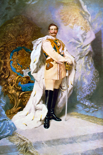 He who must be obeyed: portrait of the Kaiser by Ferdinand Keller, 1893