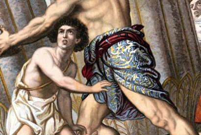 The first suicide bomber was probably Samson, who died while pulling down the temple of the Philistines