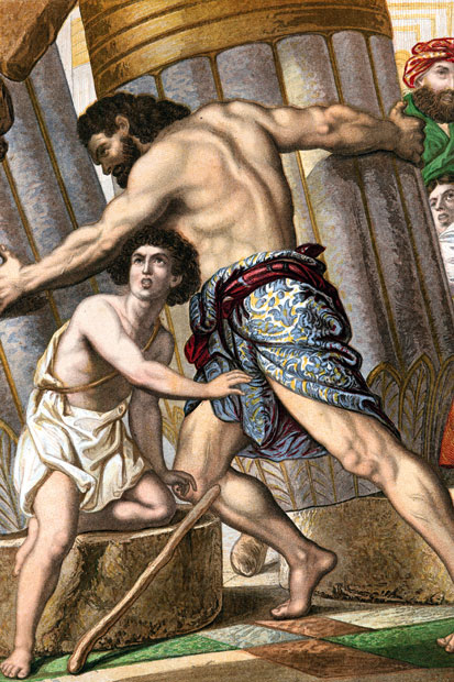 The first suicide bomber was probably Samson, who died while pulling down the temple of the Philistines