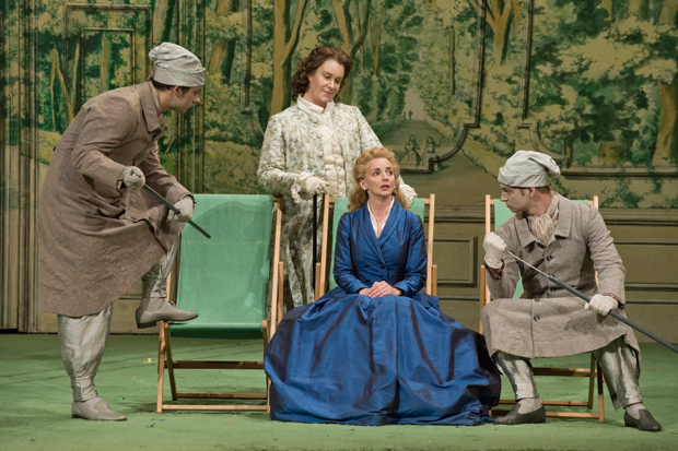 Alice Coote and Sarah Tynan in ‘Xerxes’ at ENO