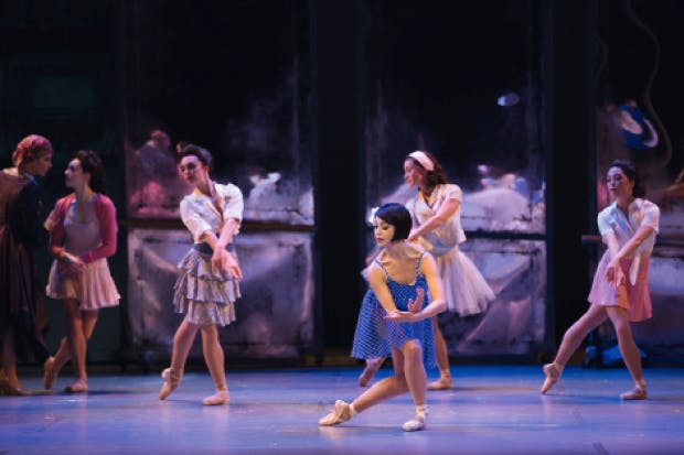 Better than Leslie Caron: Leanne Cope (Lise) and the company in ‘An American in Paris’