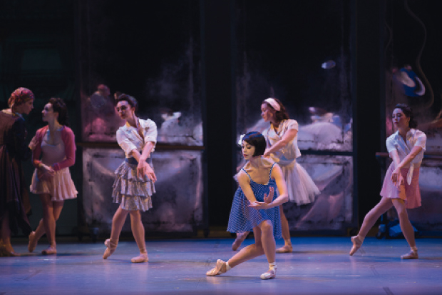 Better than Leslie Caron: Leanne Cope (Lise) and the company in ‘An American in Paris’