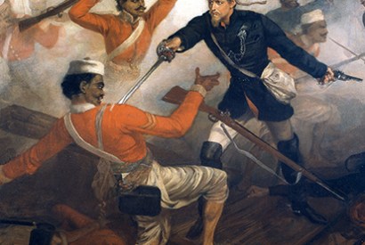 Lieutenant William Alexander Kerr earns the Victoria Cross in the Great Uprising of 1857