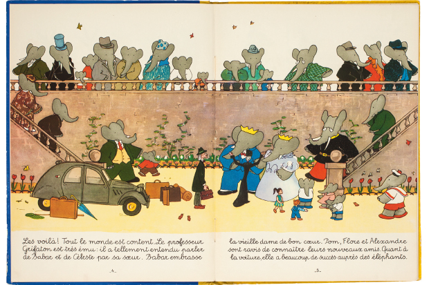 The importance of illustration: Babar et le Professeur Grifaton by Laurent de Brunhoff