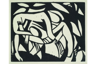 ‘Wrestlers’, 1914, by Henri Gaudier-Brzeska