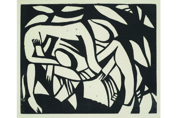 ‘Wrestlers’, 1914, by Henri Gaudier-Brzeska