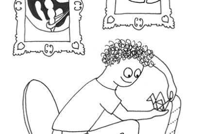 Incline your upper body slightly forward and place your feet on a low foot rest. Then all the angles are correct