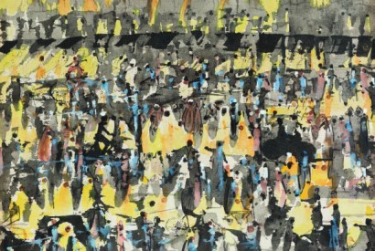 ‘Night in Marrakesh’, 1968, by Brion Gysin