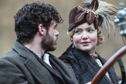 Novel romance: Richard Madden as Mellors and Holliday Grainger as Constance Chatterley