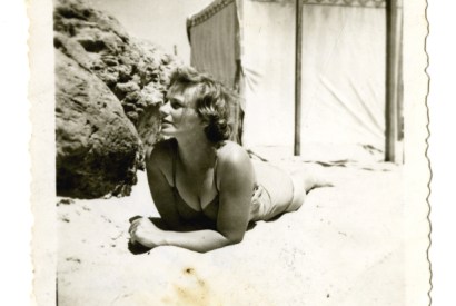 Hilly, wife of Kingsley Amis, in Swansea