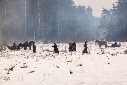 ‘We can really slow down and live with the characters, understand what they’re thinking and feeling’: a scene from the BBC’s adaptation of ‘War and Peace’