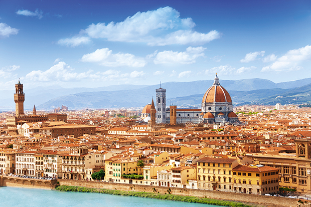 Unchanging: Florence’s skyline and the Arno