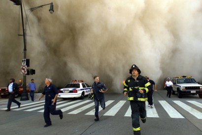 Devastation after the collapse of the Twin Towers (Photo: Getty)