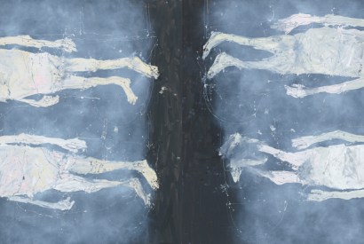 ‘Oh god, ma tutto occupato’ (Ach herrje, ma tutto occupato), 2016, by Georg Baselitz