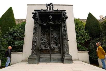 Rodin’s ‘Gates of Hell’: more than 300 figures, including a panther-like Eve