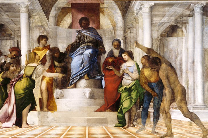 ‘The Judgment of Solomon’, c.1506–9, by Sebastiano del Piombo. © National Trust Images/Derrick E. Witty