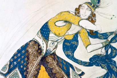 The Marchesa Casati as an Indian dancer by Leon Bakst (1912)