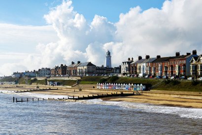 A lot of Outside: the seafront at Southwold