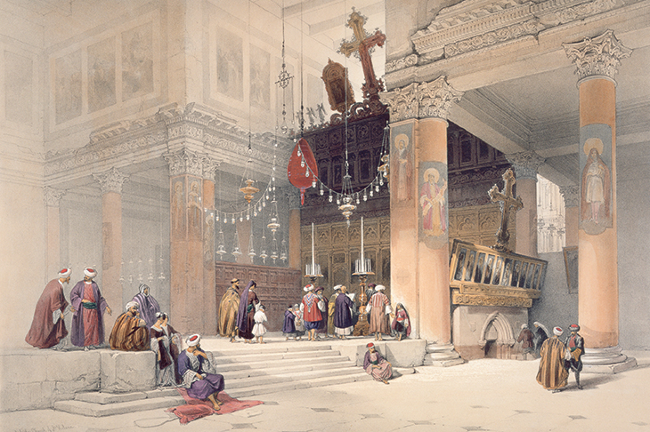 ‘The Church of St Helena, Bethlehem’, by David Roberts