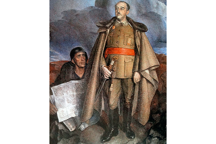 Portrait of Franco as Generalissimo