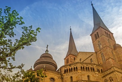 Founded by Constantine: the Catholic cathedral