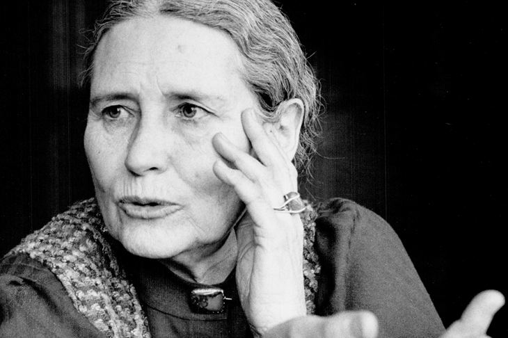 Doris Lessing in her mid sixties