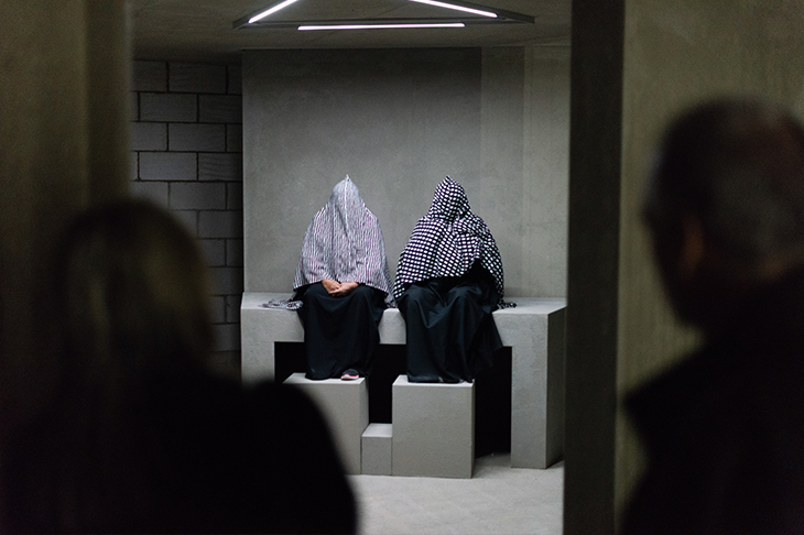 The glums: Marisol Montiel and Ana Luisa Montiel in Taryn Simon’s ‘An Occupation of Loss’