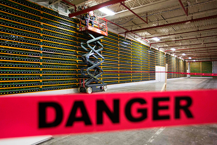 A bitcoin mine (Photo: Getty)