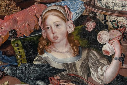 ‘The Paston Treasure’, detail of a little girl, unknown artist, Dutch School, c. 1663