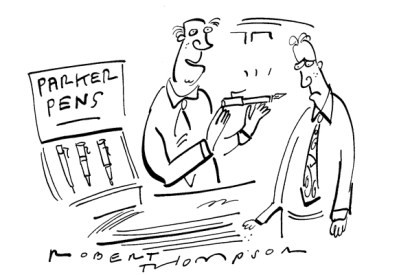 ‘And this is the “Dorothy”. Ideal for poems, short stories and acidic reviews.’