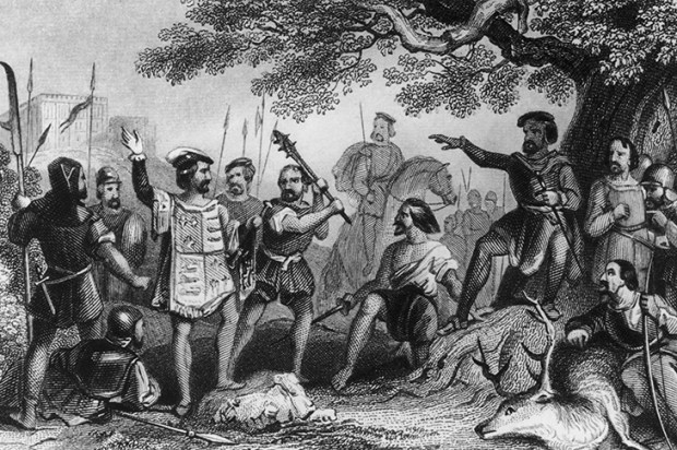 Kett refuses the King’s pardon on Mousehold Heath. Credit: Getty Images