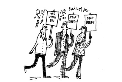 ‘Actually, I support Brexit but I love the atmosphere at middle-class protests.’