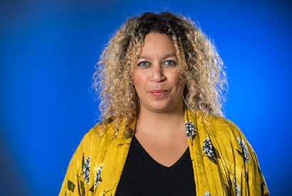 British poet Salena Godden presenter of Mrs Death Misses Death on Radio 4. [Photo: Roberto Ricciuti / Getty Images]