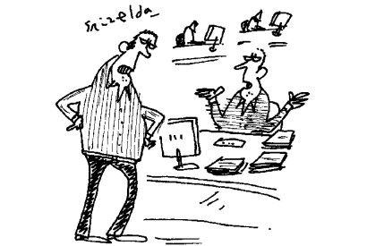 ‘You didn’t swear at me! How was I supposed to know it was urgent?’