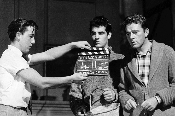 Gary Raymond and Richard Burton in Tony Richardson’s 1959 film version of Look Back in Anger