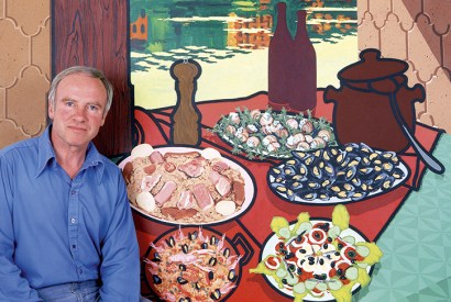 Some artists talk for hours unprompted. Others, such as Patrick Caulfield (above), find the simplest question often difficult to answer