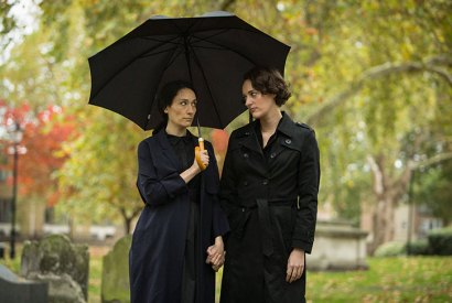 Sian Clifford as Claire and Phoebe Waller-Bridge as Fleabag