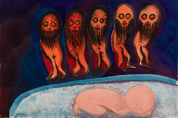 The stuff of nightmares: ‘The Five Firemen’, 1938, by Grace Pailthorpe