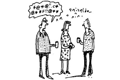 ‘You’ll have to excuse Steve — he doesn’t have a Twitter account yet.’