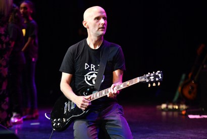 Moby performing in Los Angeles in March this year