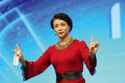 Jin Xing, one of China’s most popular talk show hosts and a trans woman (Getty)